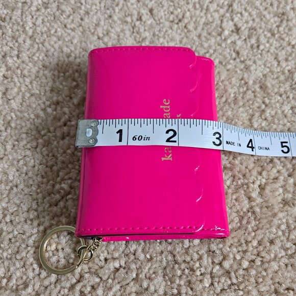 Kate spade scalloped keychain wallet/ card case - Picture 14 of 16